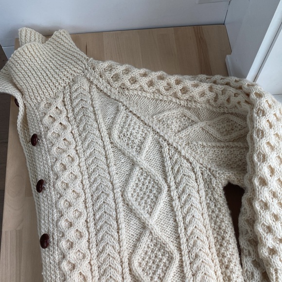 John Molloy Wool Cardigan Sweater - Picture 5 of 14